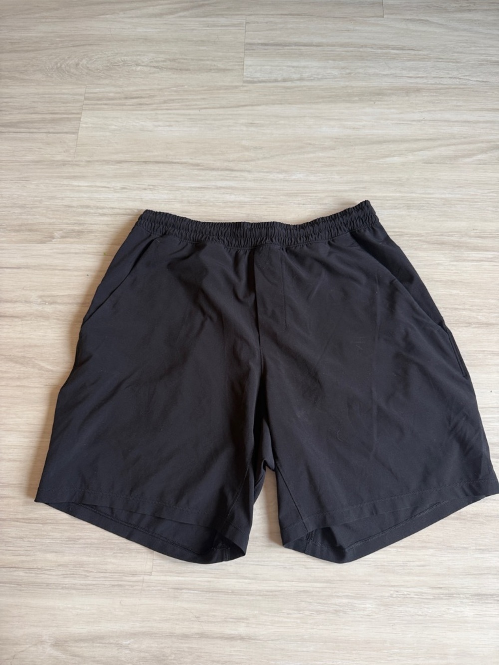 Men's Black Lululemon Shorts - Lightweight Performance
